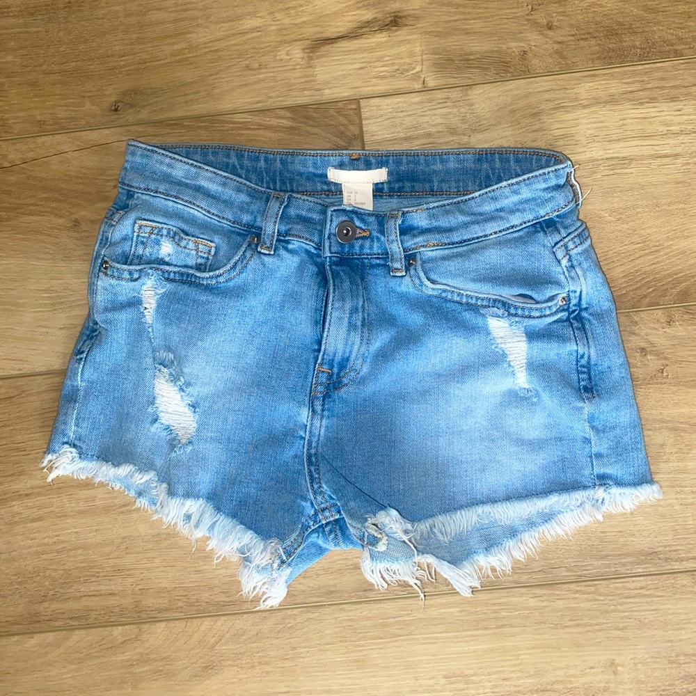 H&M blue Jean shorts